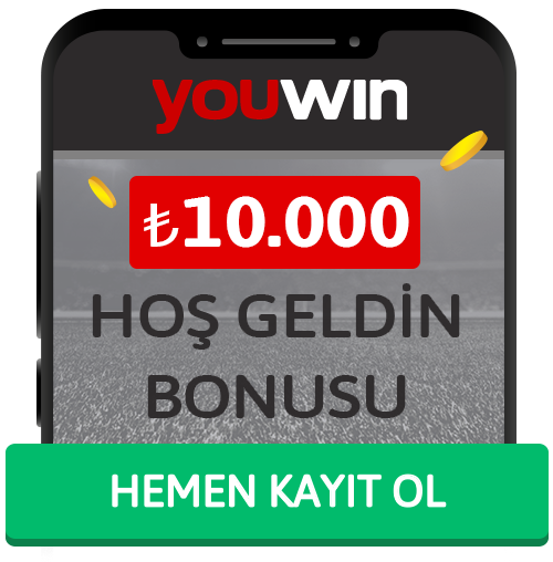Youwin 10.000 TL Hoş Geldin Bonusu